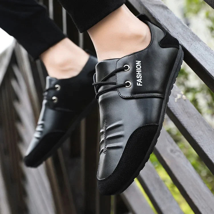 🎁 Pantofi de conducere pentru bărbați din piele italiană autentică
