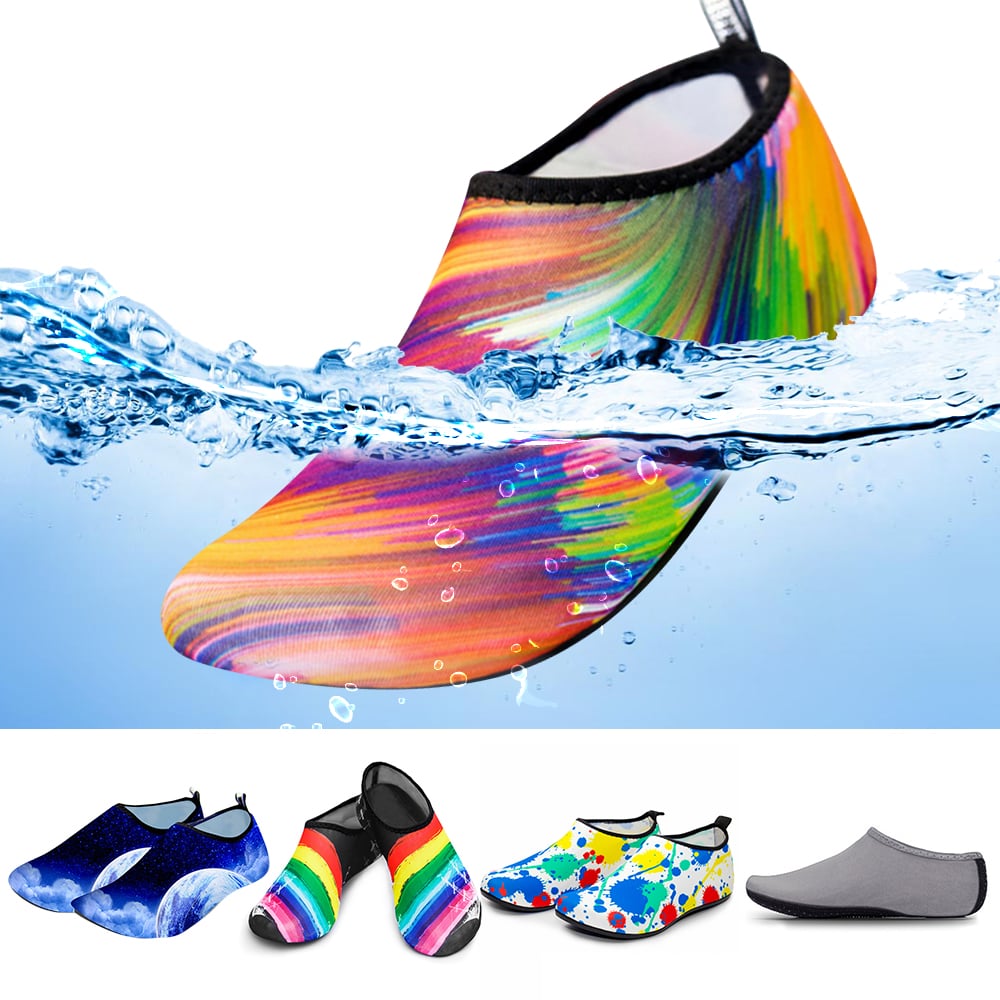 Rychleschnoucí protiskluzové ponožky a boty do vody